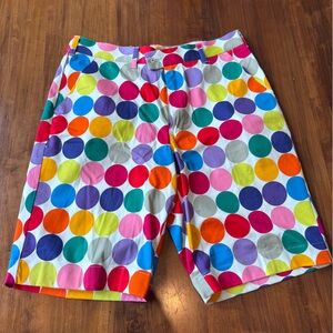 Loudmouth Multicolor Polka Dot Shorts